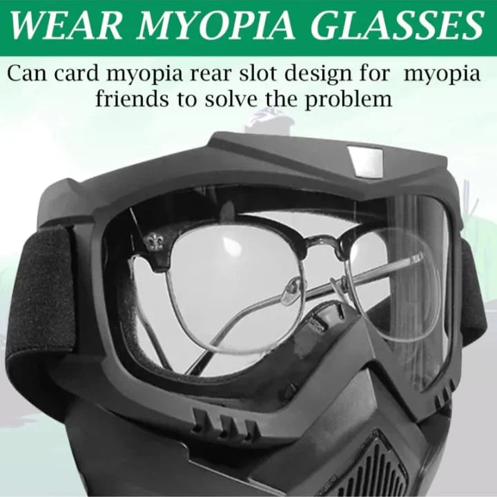 Full Coverage Face Shield – Clear, Anti-Fog & Comfortable @ ₹599