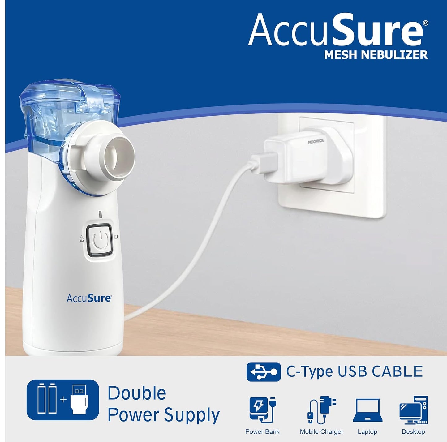 Breathe Easy Anywhere – Portable Nebulizer at ₹699 (Flat 50% Off) +Free Delivery