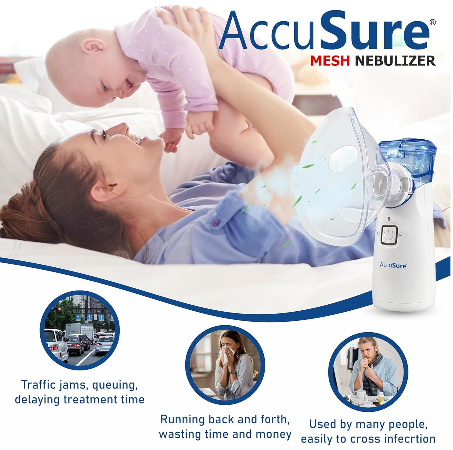 Breathe Easy Anywhere – Portable Nebulizer at ₹699 (Flat 50% Off) +Free Delivery