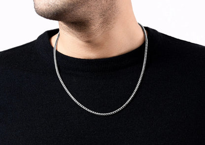 Herringbone Silver Chain – Flat 50% off | Now ₹599 | COD + Free Delivery
