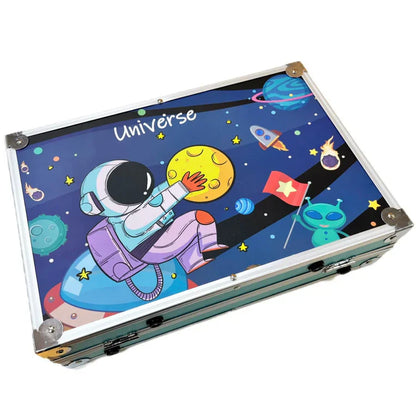 Space Theme 145-Piece Art Painting Box – Complete Creative Kit for Kids & Adults